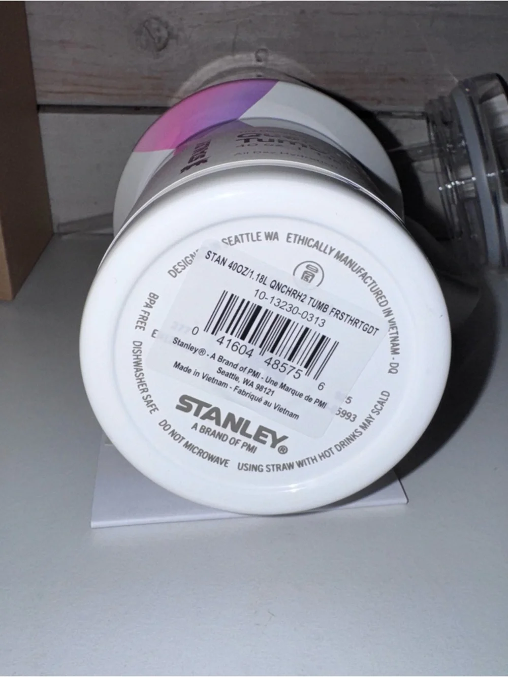 Stanley x Target 40oz Quencher - Frost Heart Gradient - Valentines NWT Release - Picture 7 of 8